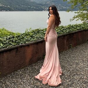 Blush Pink Maxi Dress